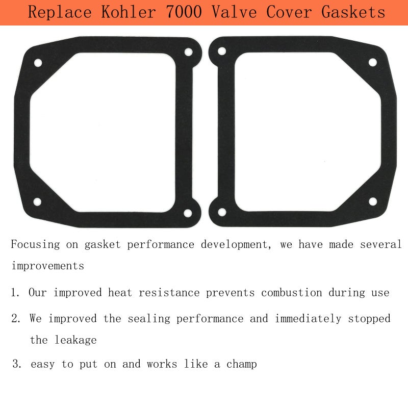 جوانات غطاء الصمام WFCYQ تناسب سلسلة Kohler 7000 مع أغطية فولاذية مختومة (2) - Image 2